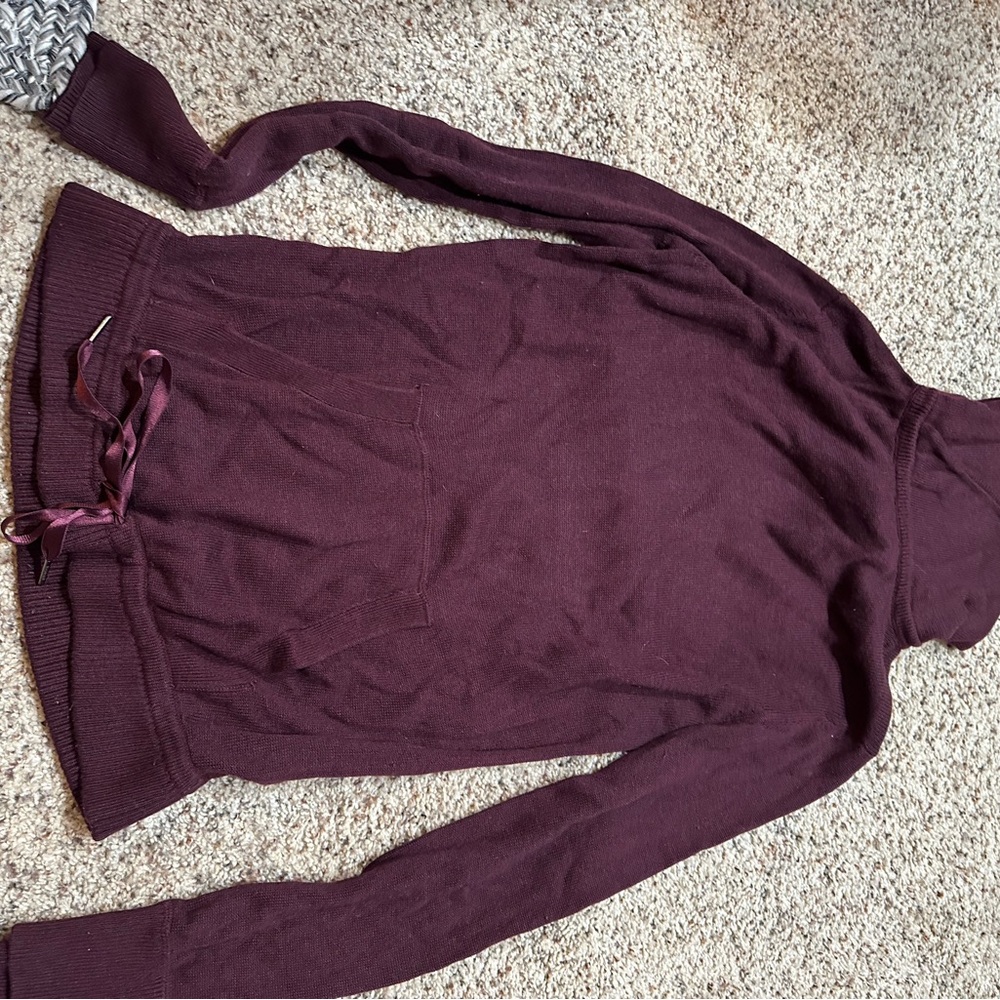 lululemon athletica Deep Purple Turtleneck Sweater